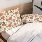 Gouache Pumpkin Patch Pillow Sham Gallery Image 2