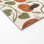 Gouache Pumpkin Patch Welcome Mat Gallery Image 2