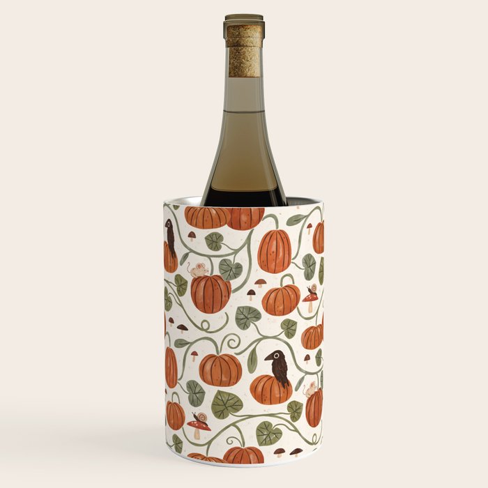 Gouache Pumpkin Patch Wine Chiller Gallery Image 3