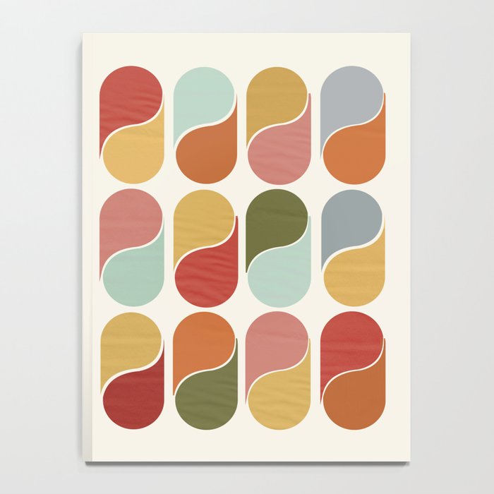 Colorful modern abstract Notebook Gallery Image 4