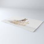 Baby Donkey in a Wooden Bathtub, Donkey Taking a Bath, Bathtub Animal Art Print By Synplus Rug Gallery Image 3