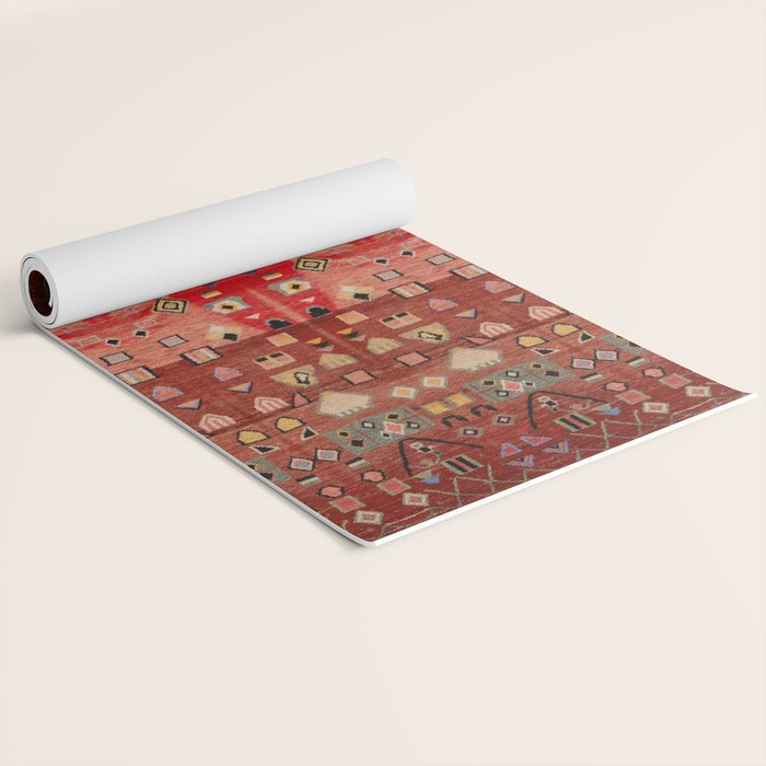 Heritage Moroccan Berber Style Design D9 Yoga Mat Gallery Image 2