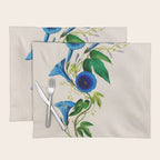 Celestine (blue bindweed) from "Flore dâAmÃ©rique" by Ãtienne Denisse, 1840s Placemat Gallery Image 1