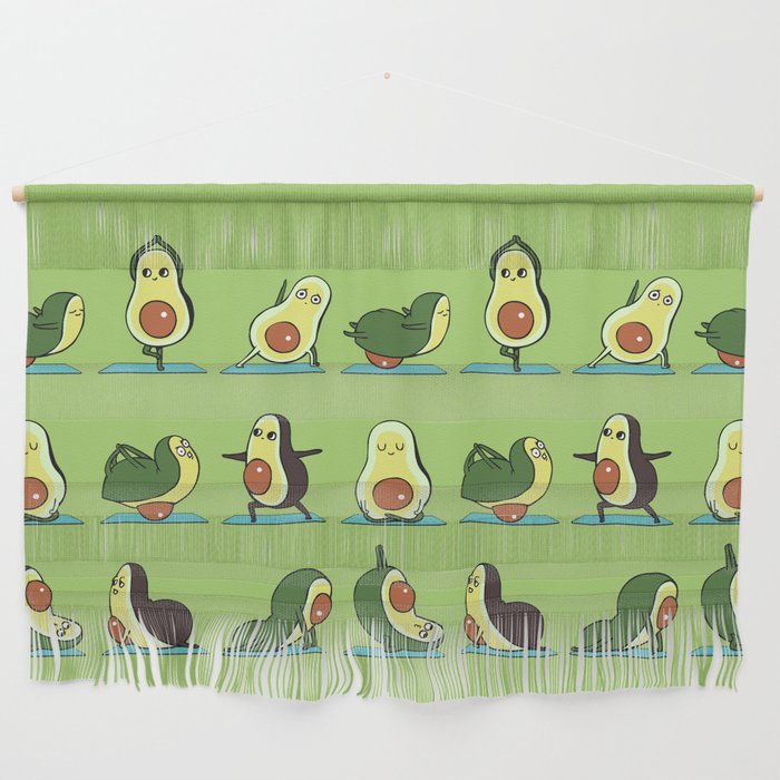 Avocado Yoga Wall Hanging Gallery Image 1