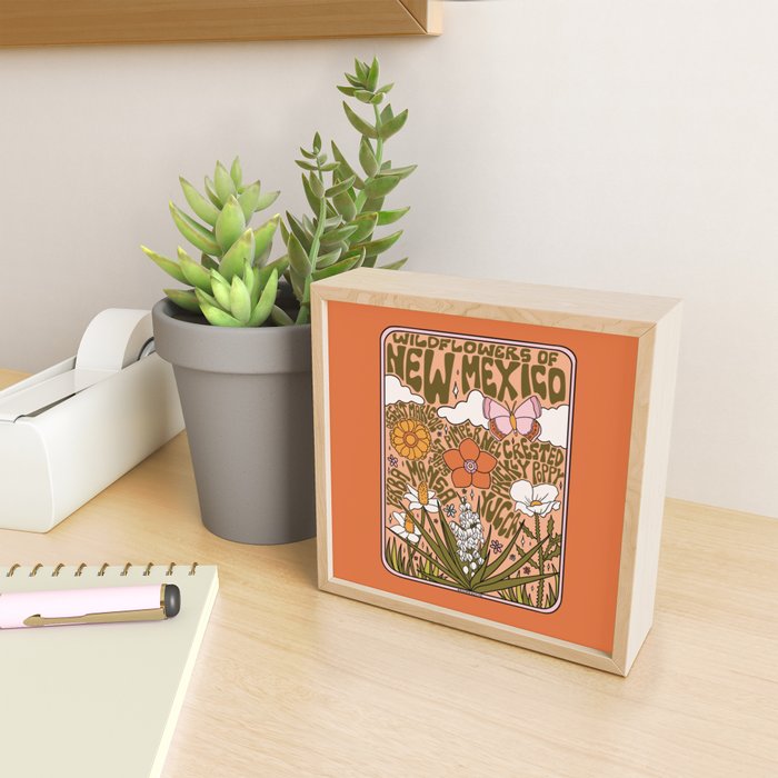 New Mexico Wildflower Mini Art Print Gallery Image 2