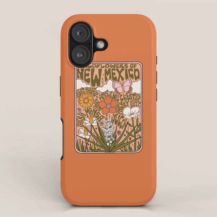 New Mexico Wildflower iPhone Case Gallery Image 1