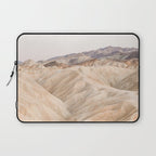 Zabriskie Point In Death Valley National Park Photo | Landscape Art Print | USA Travel Photography Laptop Sleeve Gallery Image 1