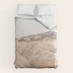 Zabriskie Point In Death Valley National Park Photo | Landscape Art Print | USA Travel Photography Comforter Gallery Image 6