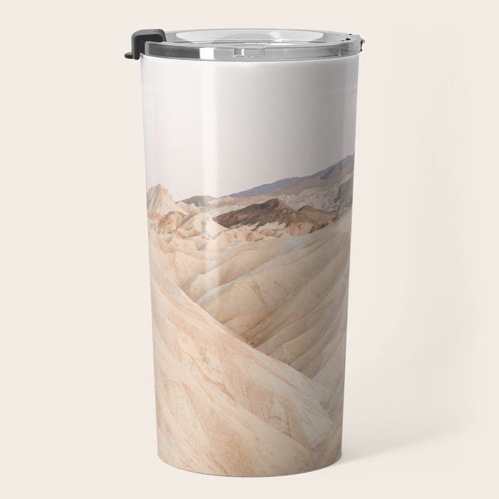 Zabriskie Point In Death Valley National Park Photo | Landscape Art Print | USA Travel Photography Travel Mug Gallery Image 3