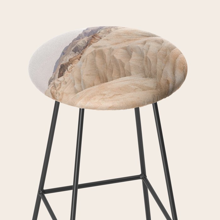 Zabriskie Point In Death Valley National Park Photo | Landscape Art Print | USA Travel Photography Stool Gallery Image 2