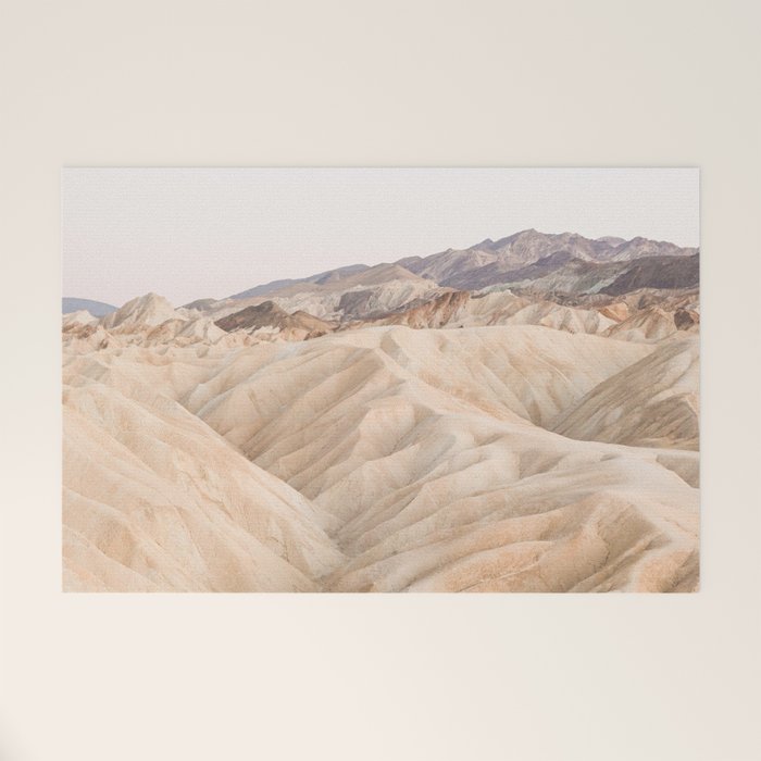 Zabriskie Point In Death Valley National Park Photo | Landscape Art Print | USA Travel Photography Welcome Mat Gallery Image 1