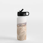Zabriskie Point In Death Valley National Park Photo | Landscape Art Print | USA Travel Photography Water Bottle Gallery Image 1