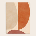 abstract retro shapes earthy 4 Notebook Gallery Image 4