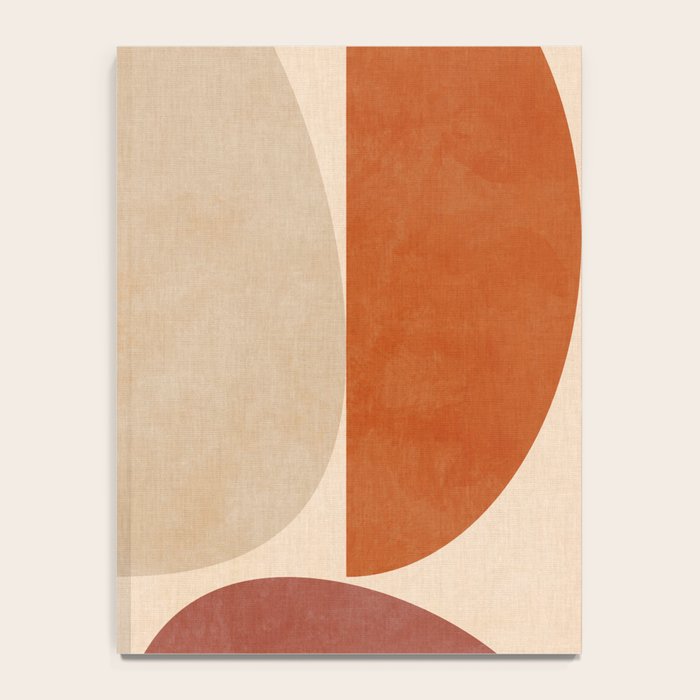 abstract retro shapes earthy 4 Notebook Gallery Image 4