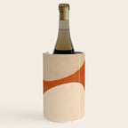 abstract retro shapes earthy 4 Wine Chiller Gallery Image 2