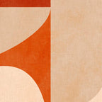 abstract retro shapes earthy 4 Coffee Mug Gallery Image 2