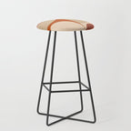 abstract retro shapes earthy 4 Stool Gallery Image 1