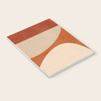 abstract retro shapes earthy 4 Notebook Gallery Image 3