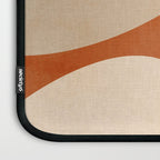 abstract retro shapes earthy 4 Laptop Sleeve Gallery Image 3