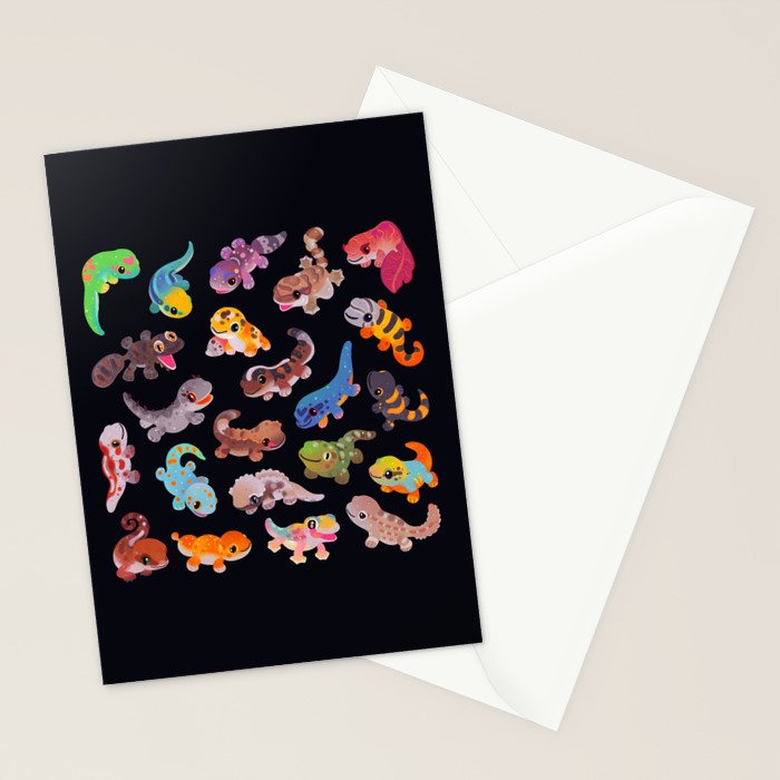 Gecko Stationery Card Gallery Image 2