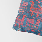25 Peacocks Baluch Khorasan Persian Bag Face Print Pillow Sham Gallery Image 4
