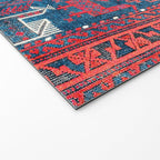 25 Peacocks Baluch Khorasan Persian Bag Face Print Welcome Mat Gallery Image 2