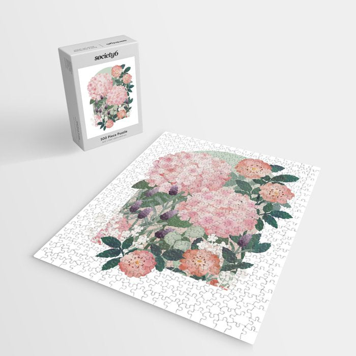 Summer Garden Window Jigsaw Puzzle Gallery Image 2