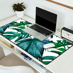 Tropical Palm Leaves Classic II Desk Mat Gallery Image 2