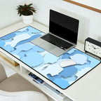 Diverse people paper cut crowd pattern Desk Mat Gallery Image 2