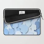 Diverse people paper cut crowd pattern Laptop Sleeve Gallery Image 2