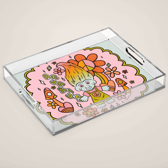 Aquarius Troll Acrylic Tray Gallery Image 1