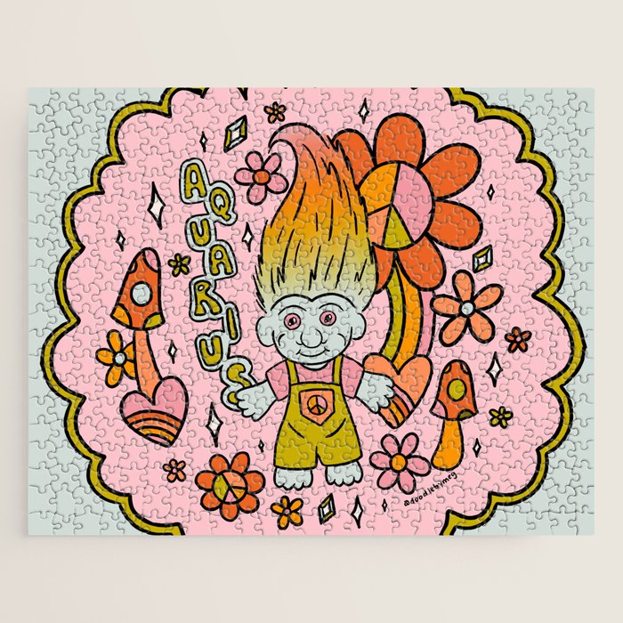 Aquarius Troll Jigsaw Puzzle Gallery Image 1