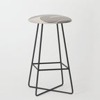 Beige Soft Organic Texture Modern Stool Gallery Image 1
