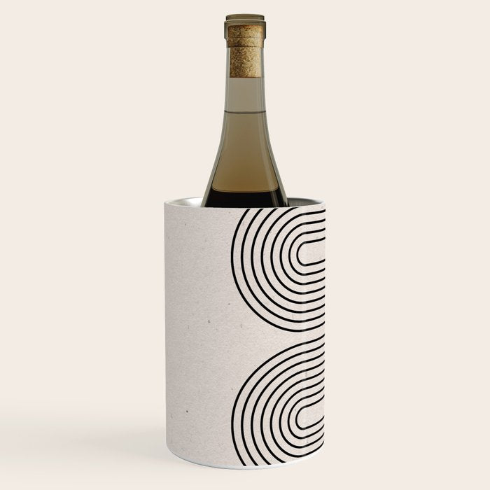 Beige Soft Organic Texture Modern Wine Chiller Gallery Image 2