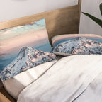 Mountain Sunset - Nature Photography Pillow Sham Gallery Image 2