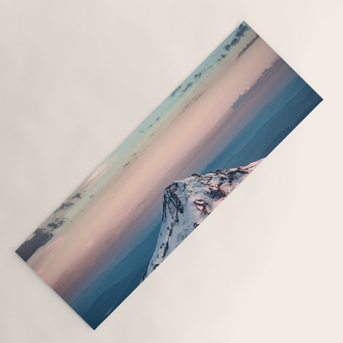 Mountain Sunset - Nature Photography Yoga Mat Gallery Image 1