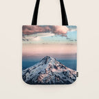 Mountain Sunset - Nature Photography Tote Bag Gallery Image 1