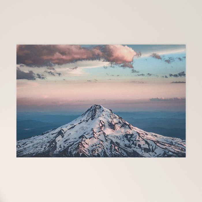 Mountain Sunset - Nature Photography Welcome Mat Gallery Image 1