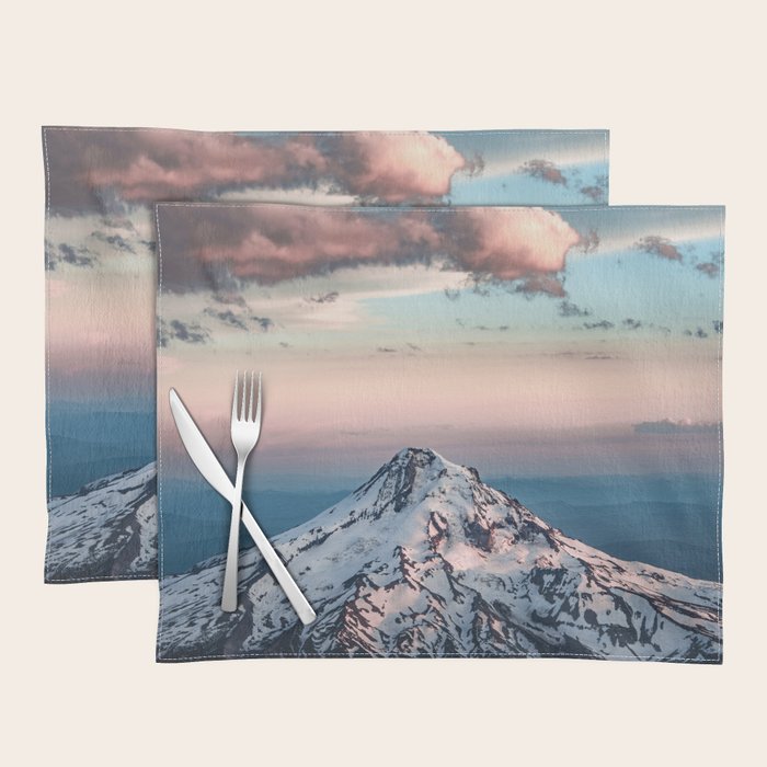 Mountain Sunset - Nature Photography Placemat Gallery Image 1
