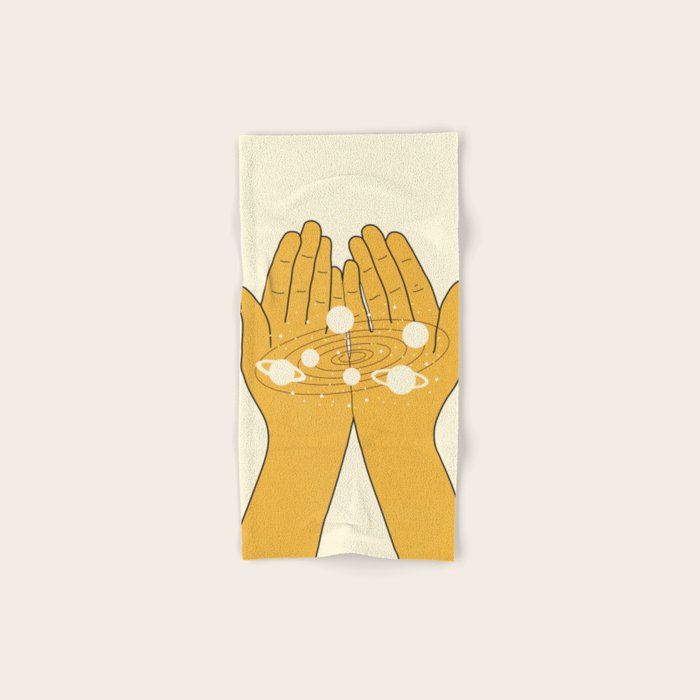 Universe in My Hands Bath Towel Gallery Image 1
