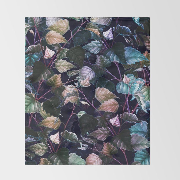 Magical Forest III Throw Blanket Gallery Image 2