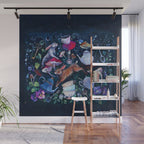 Wonderland Tea Party Wall Mural Gallery Image 1