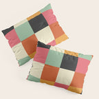 Bold Colorful Checks Pattern - Large XVIII Pillow Sham Gallery Image 3