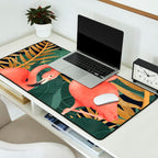 Two Flamingos Desk Mat Gallery Image 2