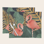 Two Flamingos Placemat Gallery Image 1