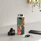 Two Flamingos Water Bottle Gallery Image 4