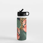 Two Flamingos Water Bottle Gallery Image 1