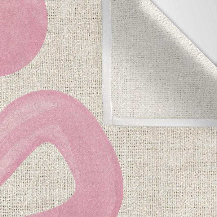 Pink Wiggle Embrace Wall Tapestry Gallery Image 3