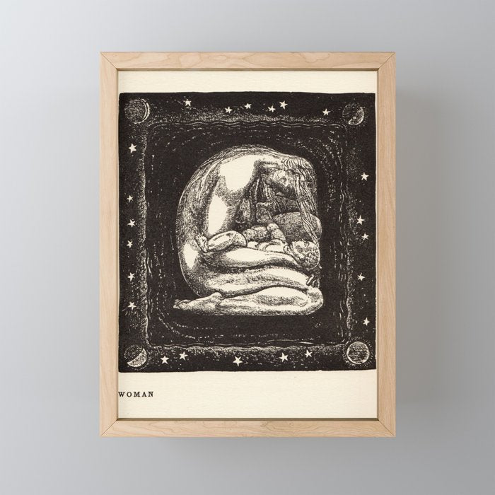 "Woman" by Rockwell Kent (1919) Mini Art Print Gallery Image 1