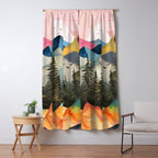 Dawn Over the Ridge  Window Curtain Gallery Image 5